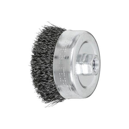 Pferd Pop Cup Brush Crimp, .014CS Wire, 4 82510P